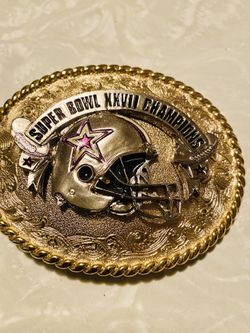 DALLAS COWBOYS VINTAGE BUCKLE