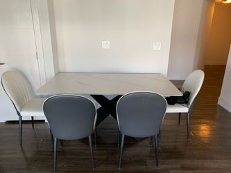 Modern dining table