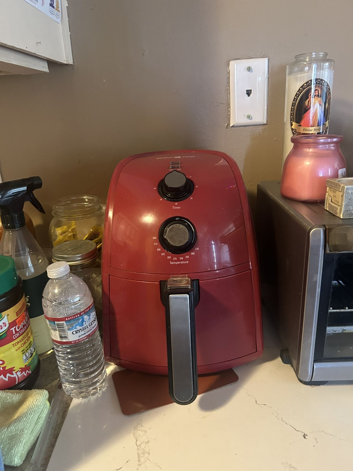 Air Fryer And Toaster Over