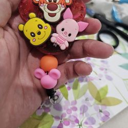 Pooh And Friends Badge Reel 