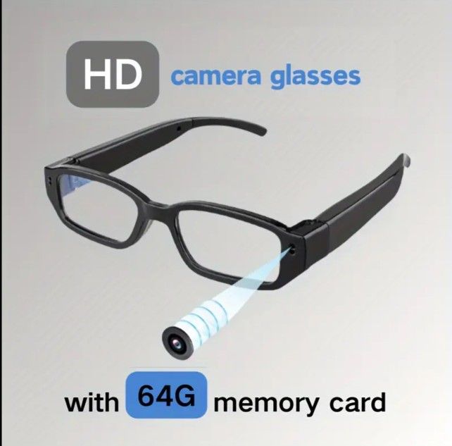 High Definition 1080p Smart Glasses With Camera