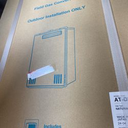 Outdoors Tankles Water Heater 