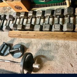 Hex dumbbells 15lbs-50lbs Set