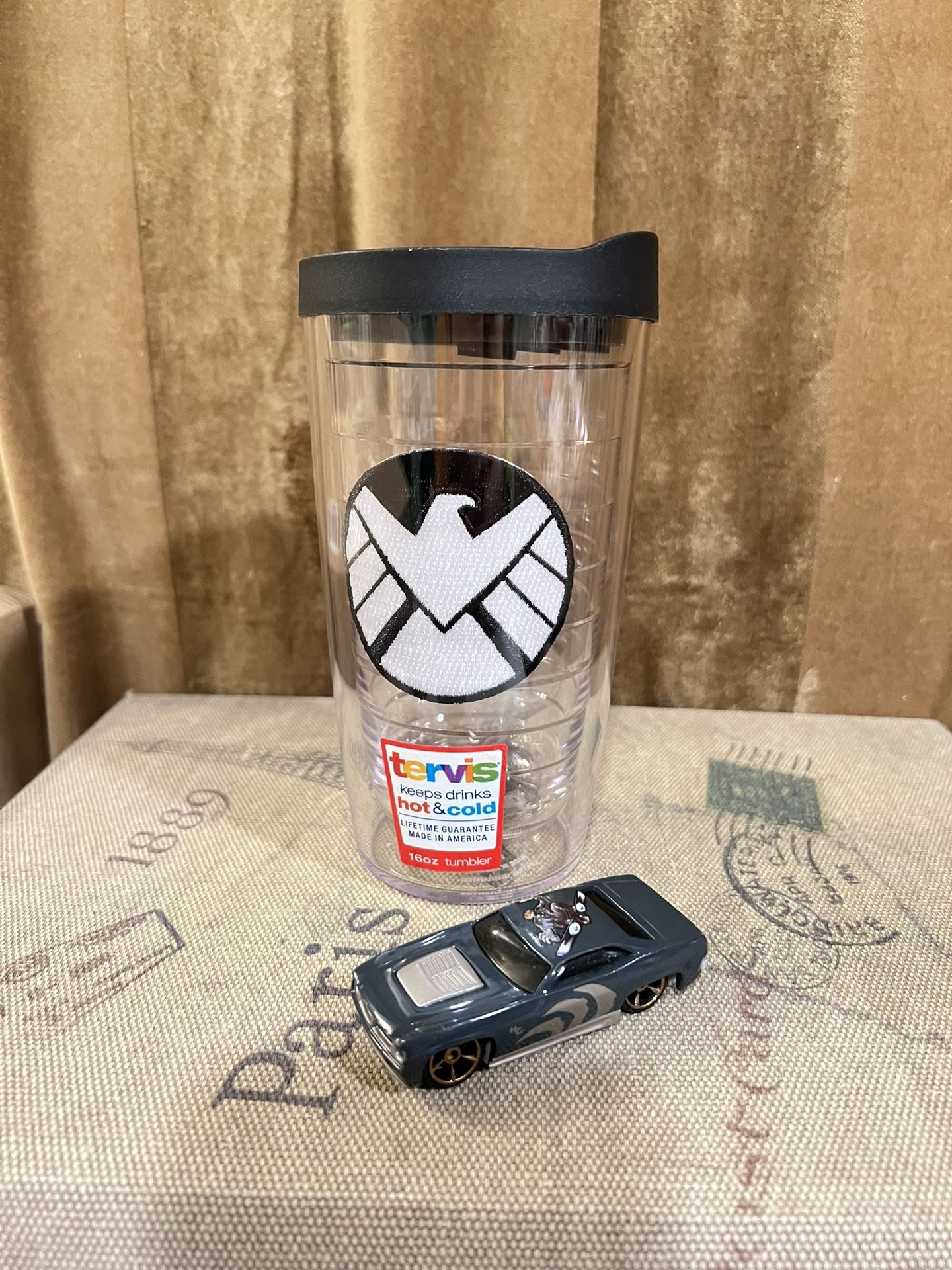 Marvel  16oz Tervis tumbler  TM & © 2006 MARVEL.OCPII OMGA Car   