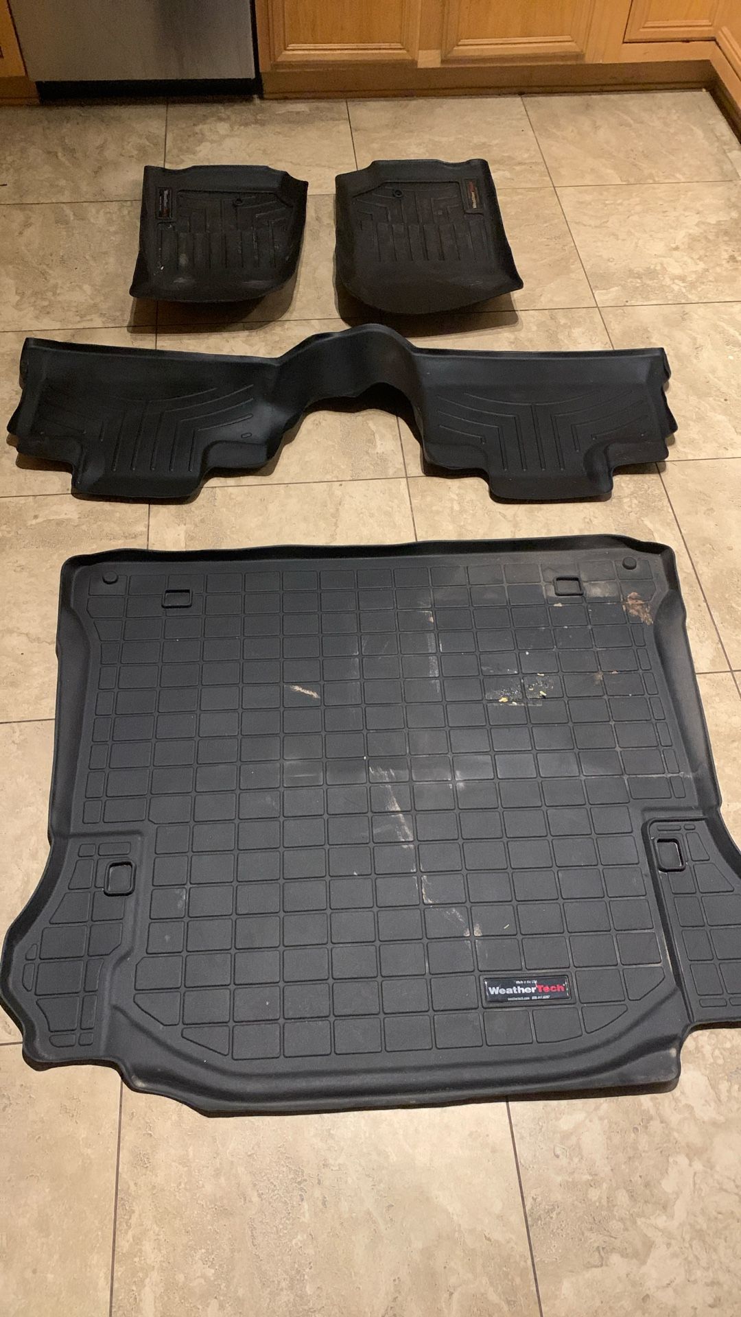 Weather tech 2013 Jeep wrangler Unlimited 4door Floorliner And Cargo Liner