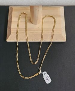 14k gold necklace 20 inch