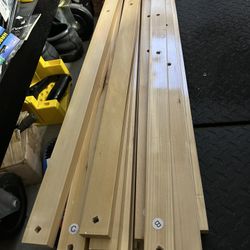 Bus Rack Wood Planks 2 Sets