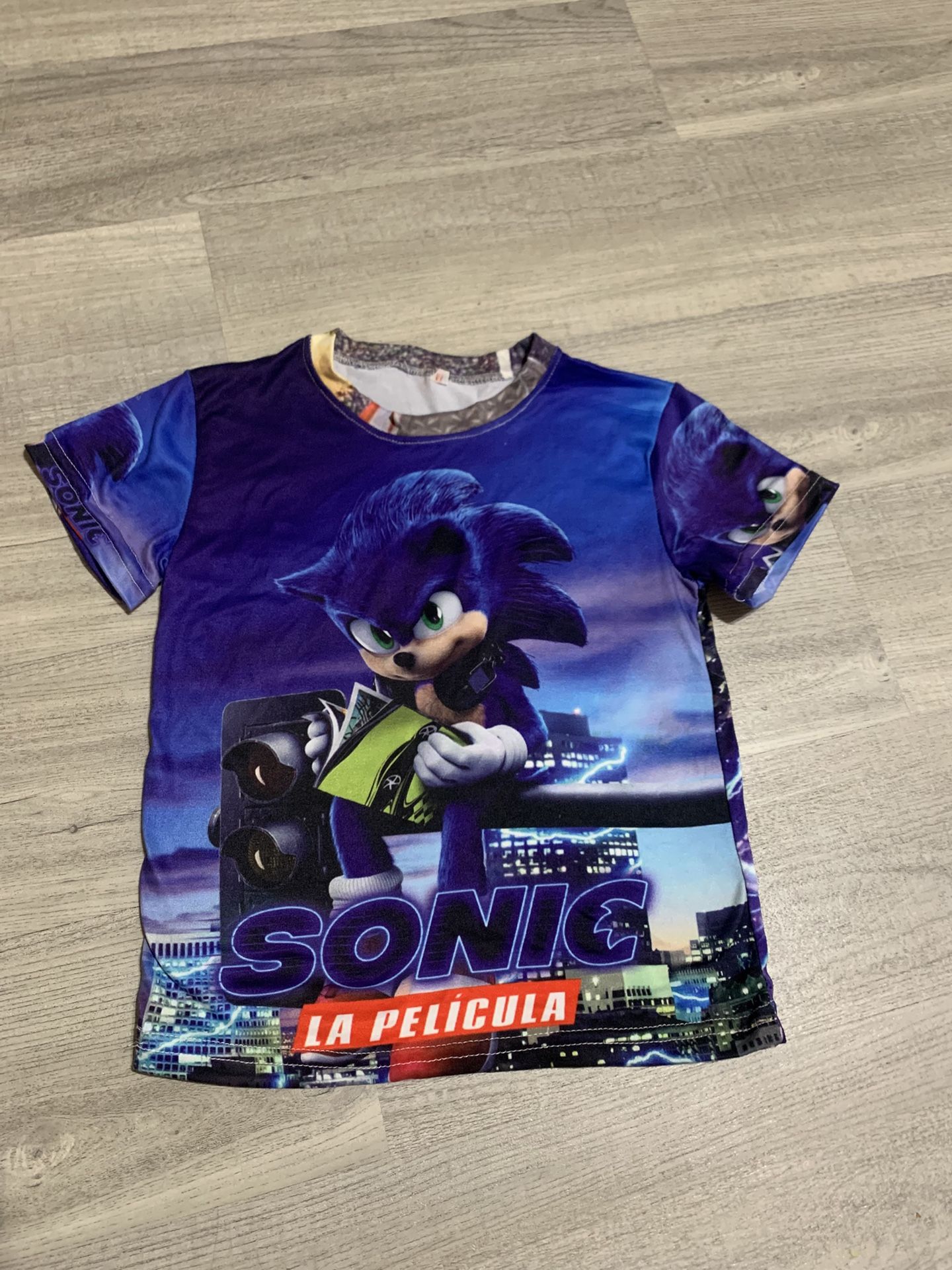 Boys' T-shirts available in sizes M and L