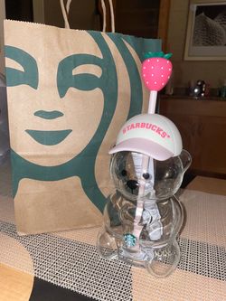 starbucks pink bearista