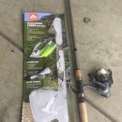 Ozark Trail Fishing pole Combo With Baits for Sale in Sacramento, CA -  OfferUp