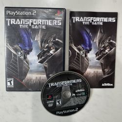 Transformers the Game PlayStation 2 PS2 GAME