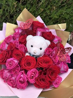 Rosas Buchon Rose Bouquet