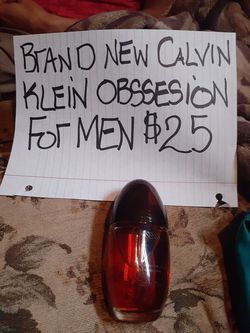 Big.bottel.of. Calvin Klein Obsession for Men brand new bottle