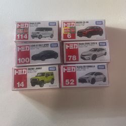 1:64 Tomica Diecast Cars