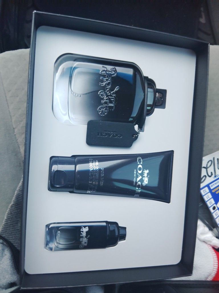 Coach Black Cologne Set