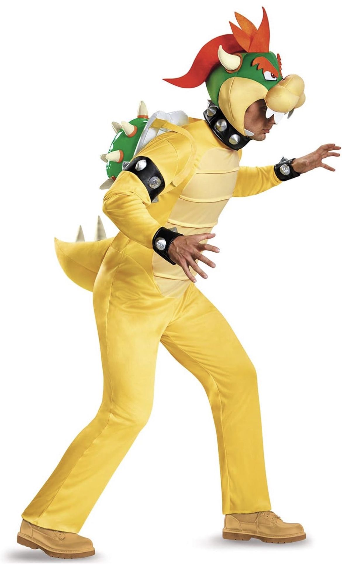 Men's Bowser Deluxe Adult Costume