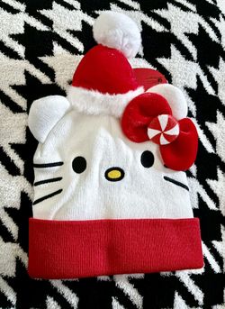 Hello Kitty Christmas Hat