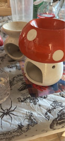 Mushroom Ceramic Wax Warmer Oil Burner