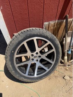 22 in rims for dodge