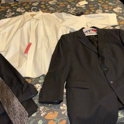 Suit, 4pc From Macy’s, Used 1time For A Event, Sent To Cleaners And Then To My Closet:)