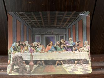 Last Supper Lenticular Postcard