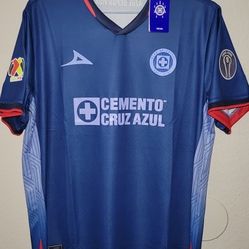 Pirma Mens 23/24 Cruz Azul 3rd Jersey Original Size Xl 2xl 3xl No Trade