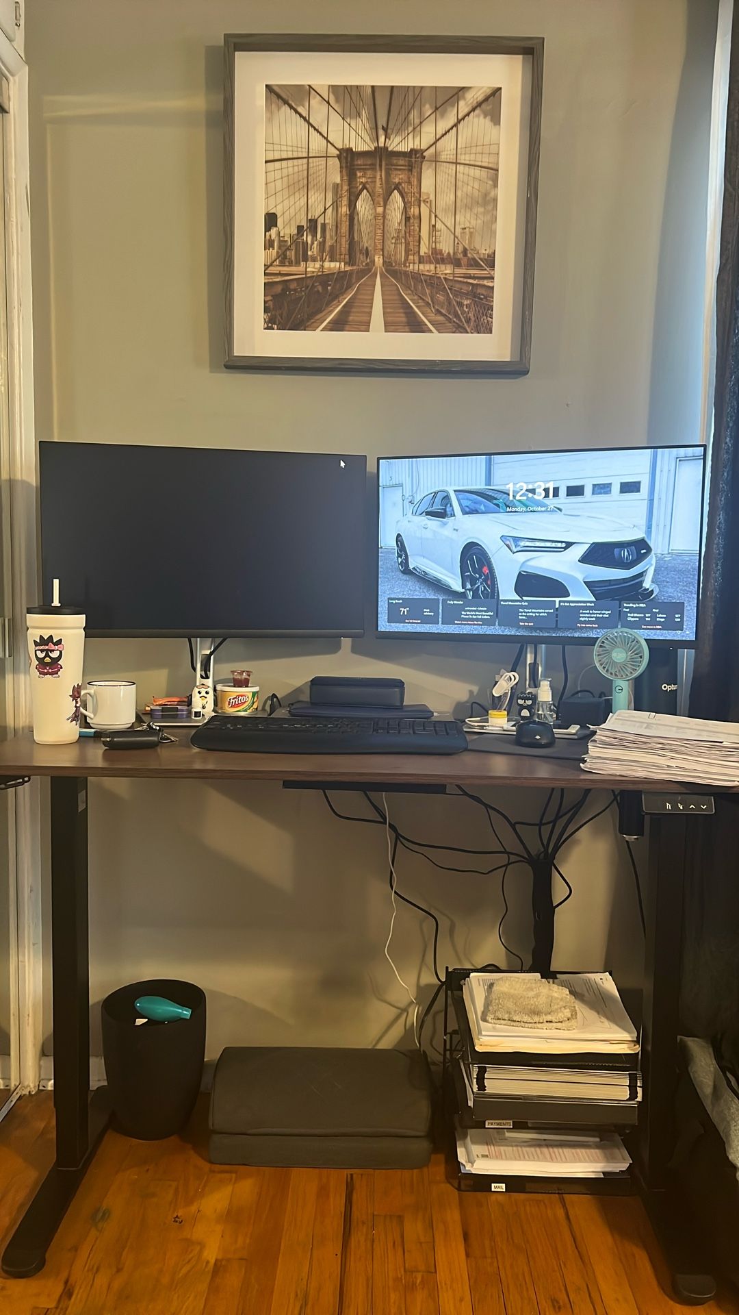 Two 27inch LG monitor