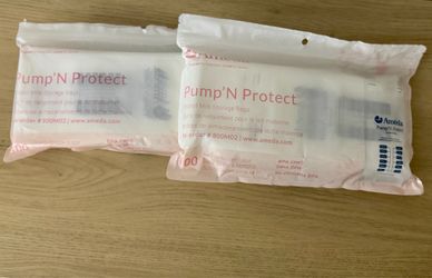 Ameda Pump'N Protect 6-ounce breast milk storage bags