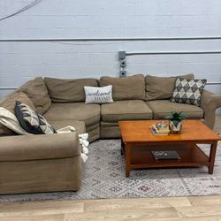Pottery Barn Pearce Sectional Sofa