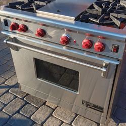 Wolf 36 Works Perfect In Good Condition Free Delivery To The Garage 