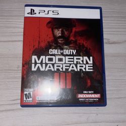 Modern Warfare 3 PS5