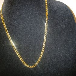 18k Gold Plated Cuban Link Chain $30firm 