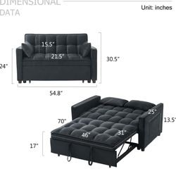 Brand New Pull Out Couch. 