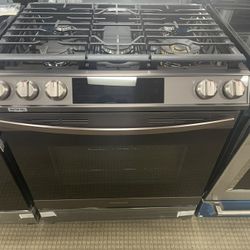 Tuscan Slide In Gas Stove With Air Fryer