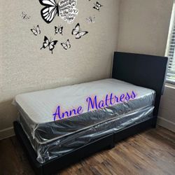 NEW TWIN MATTRESS AND BOX SPRING 😉 100% QUALITY & CONFORM 👌