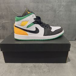 Jordan 1 Mid Oakland 9.5 