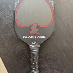 Slightly Used Kinetic Black Ace Pickleball Paddle. Used Once. 