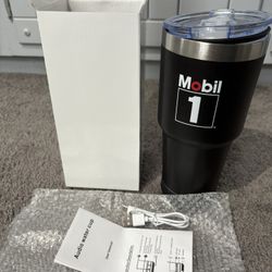 New Mobil 1 Bluetooth Speaker Tumbler Mug
