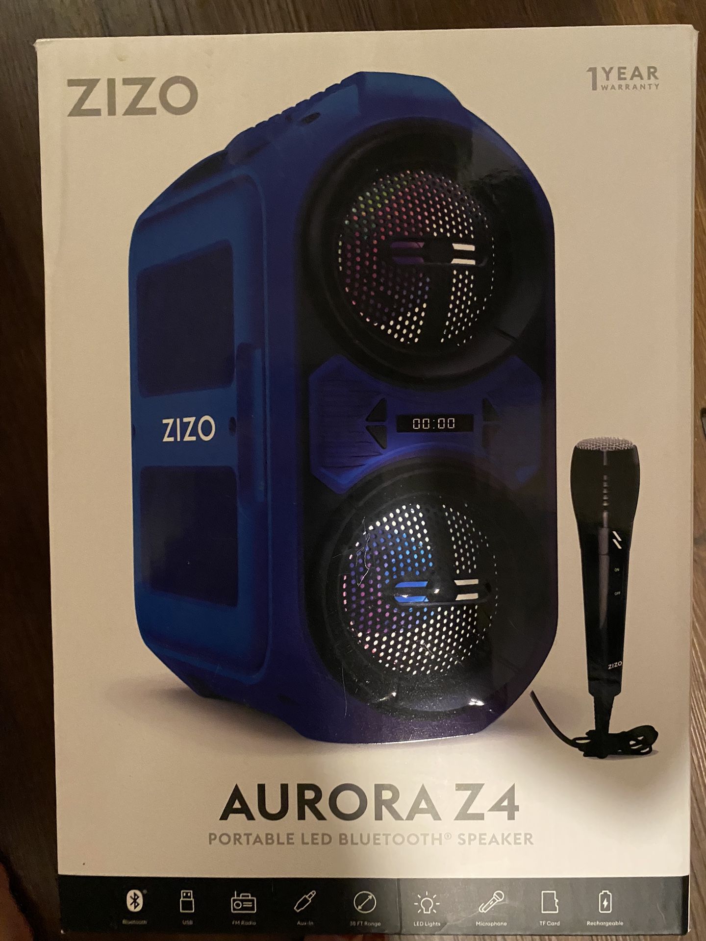 Zizo Aurora Z4 Wireless Speaker And Microphone 