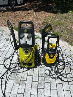 Pressure washer for parts.