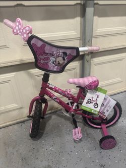 New Minnie Mouse Bike