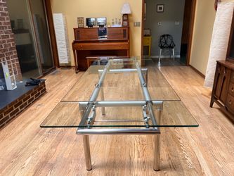 Modern Designer Glass top dining table