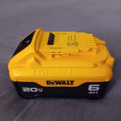 New Dewalt 20V 6ah Max Battery