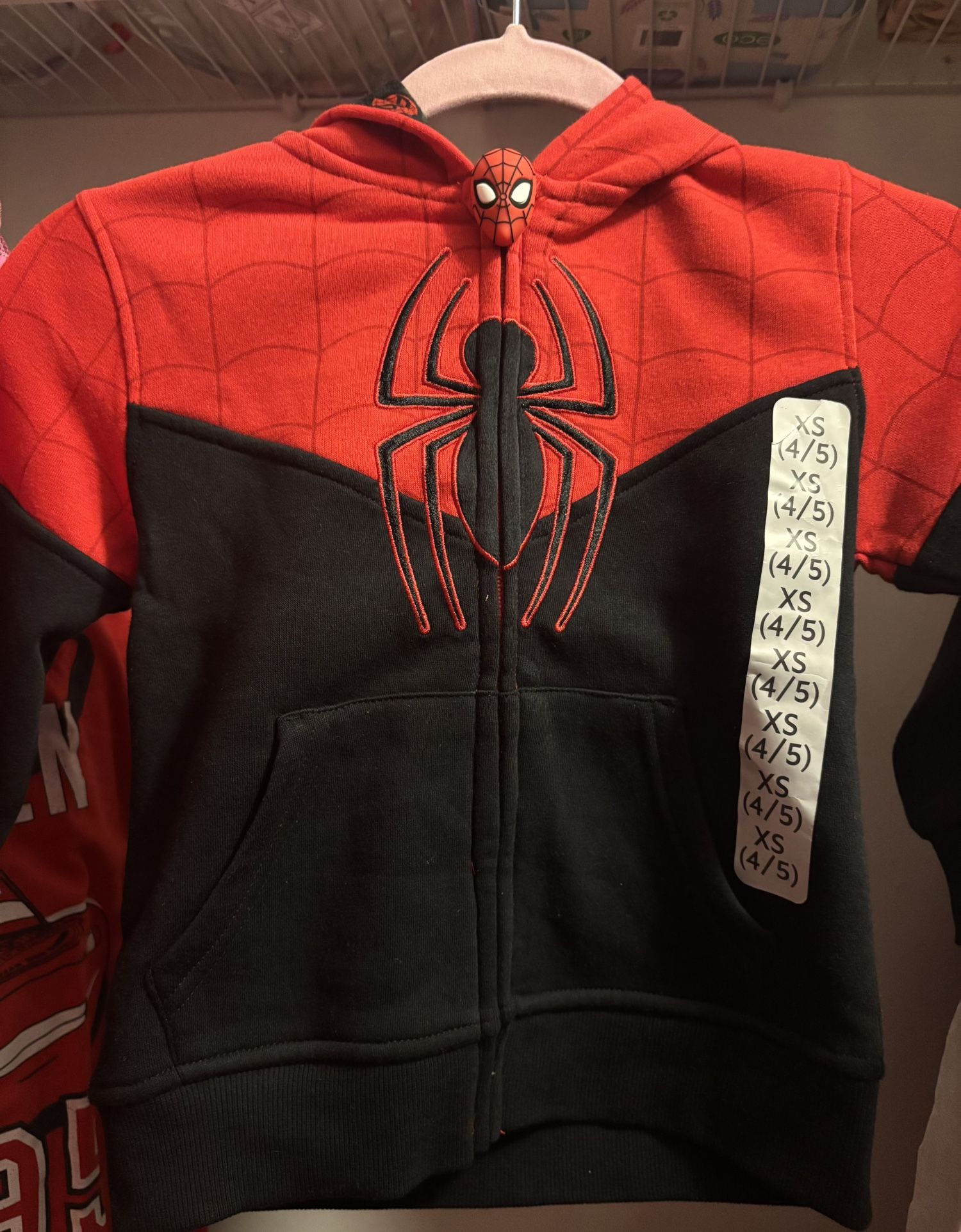 Toddler Marvel Spider Man Sweater Size XS (4/5)