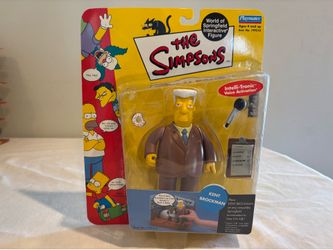 Kent brockman simpsons playmates figure
