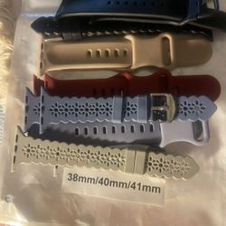 8 Silicone Apple Watch Band