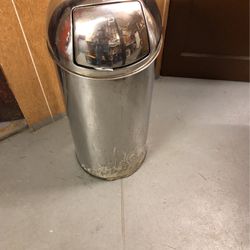 Stainless Trash Can Dome Lid