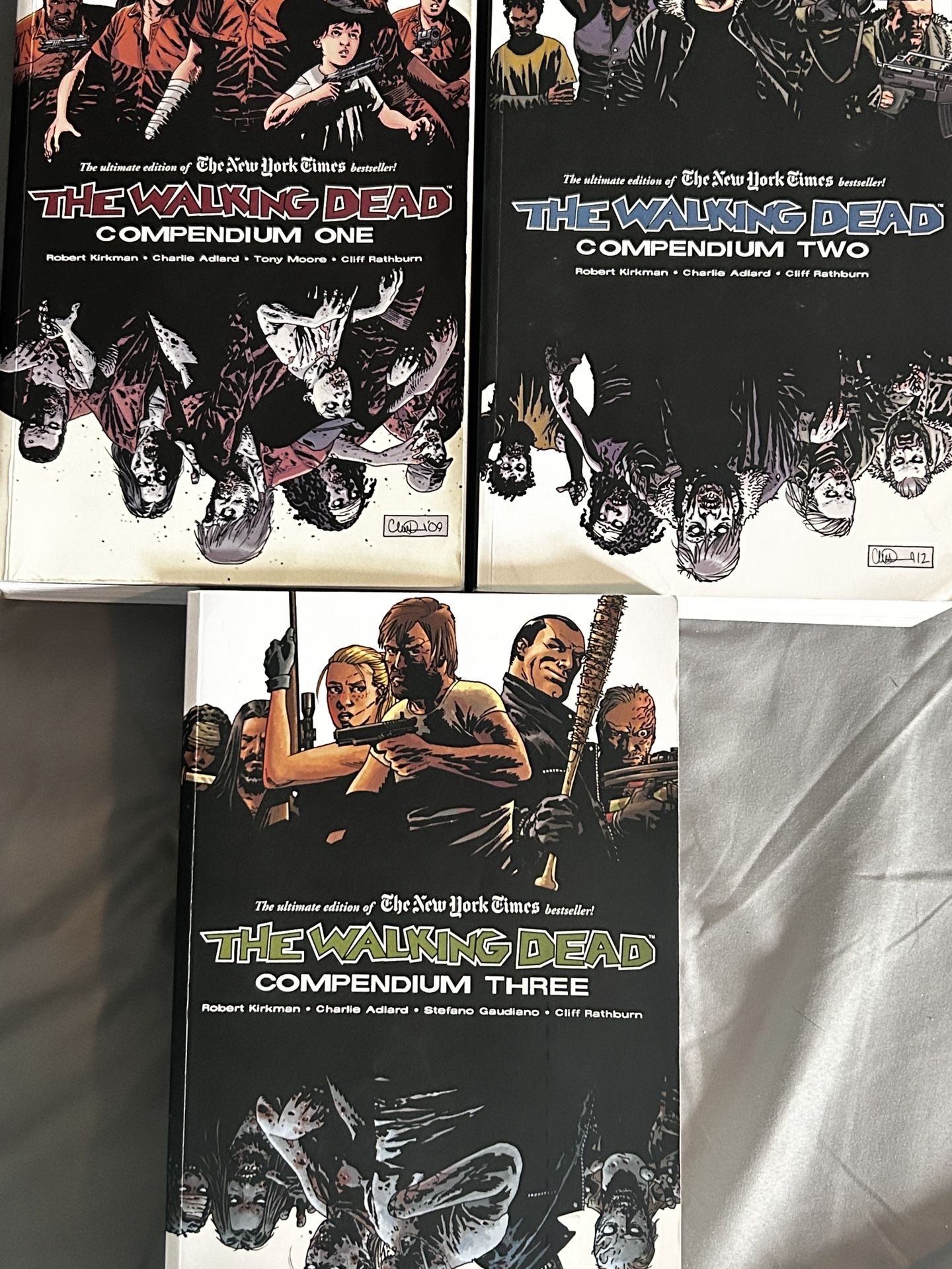 The Walking Dead Compendium Volumes 1-3 (comic Book Collection)