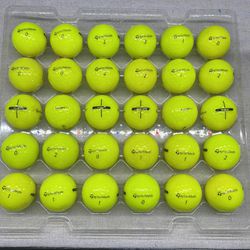 Taylormade Yellow Distance Golf Balls 30 Balls For $20
