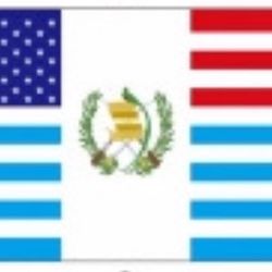Guatemala USA Patriotic Flag